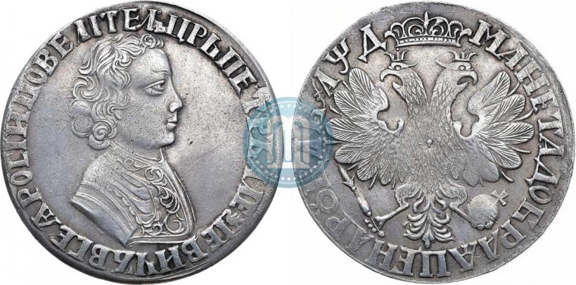 Picture 1 rouble 1704 year  