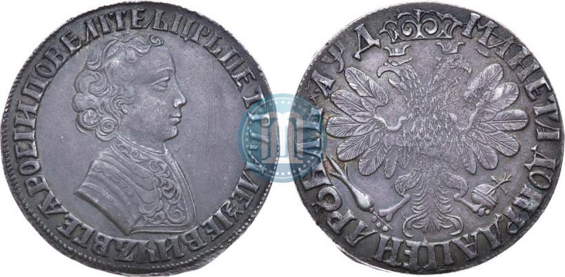 Picture 1 rouble 1704 year  